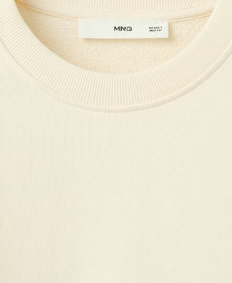 Women's Round-Neck Cotton Sweatshirt