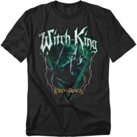 Мужская футболка Lord Of The Rings Witchking Heavy Metal, цвет: Чёрный