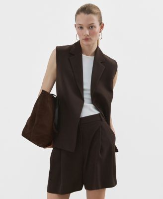 Women's Lapels Suit Vest