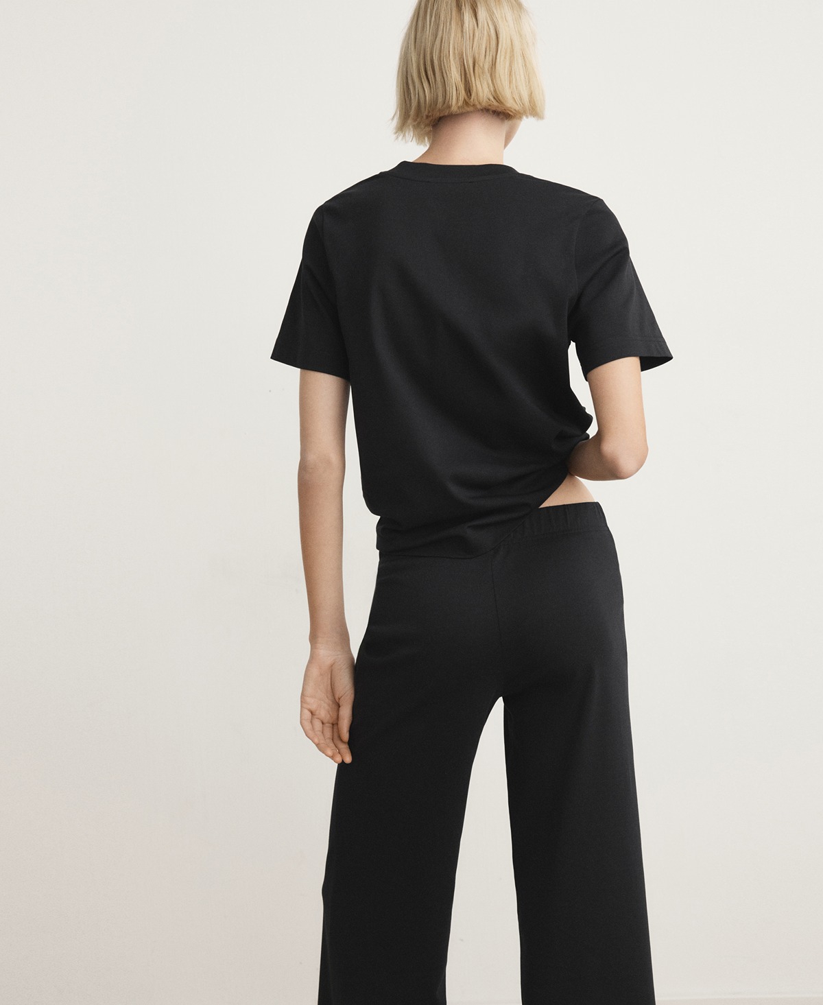 Mango Women's Cotton Short-Sleeved Pajama T-Shirt