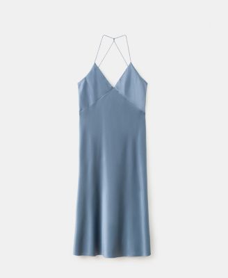 Women's Silk Straps Nightgown