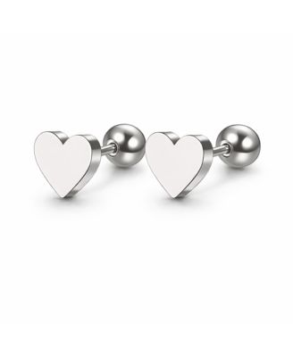 Heart Stud Earrings