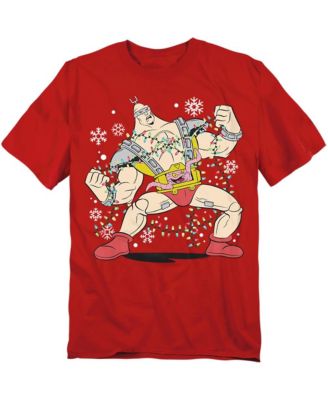 Men's Robot Krang Christmas Lights T-Shirt