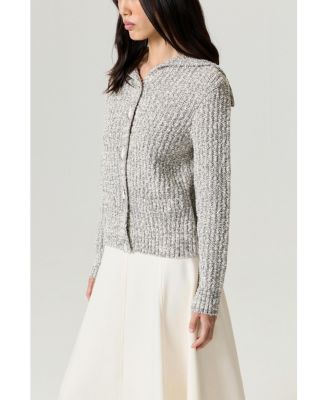 Women's Textured Knit Cardigan