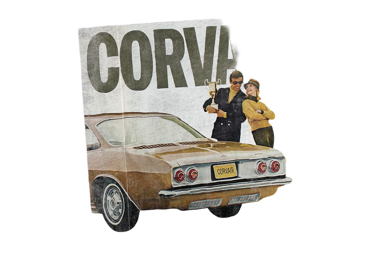 Men's Chevy Chevrolet Corvair Ad T-Shirt