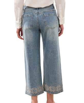Women's Wide-Leg Denim Jeans