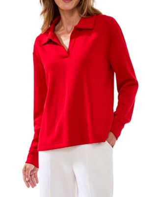 Women's Johnny Collar Top