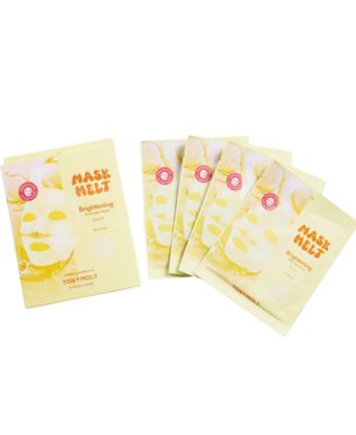 Tonymoly 4-Pc Mask Melt Brightening Overnight Hydrogel Mask Set 18$
