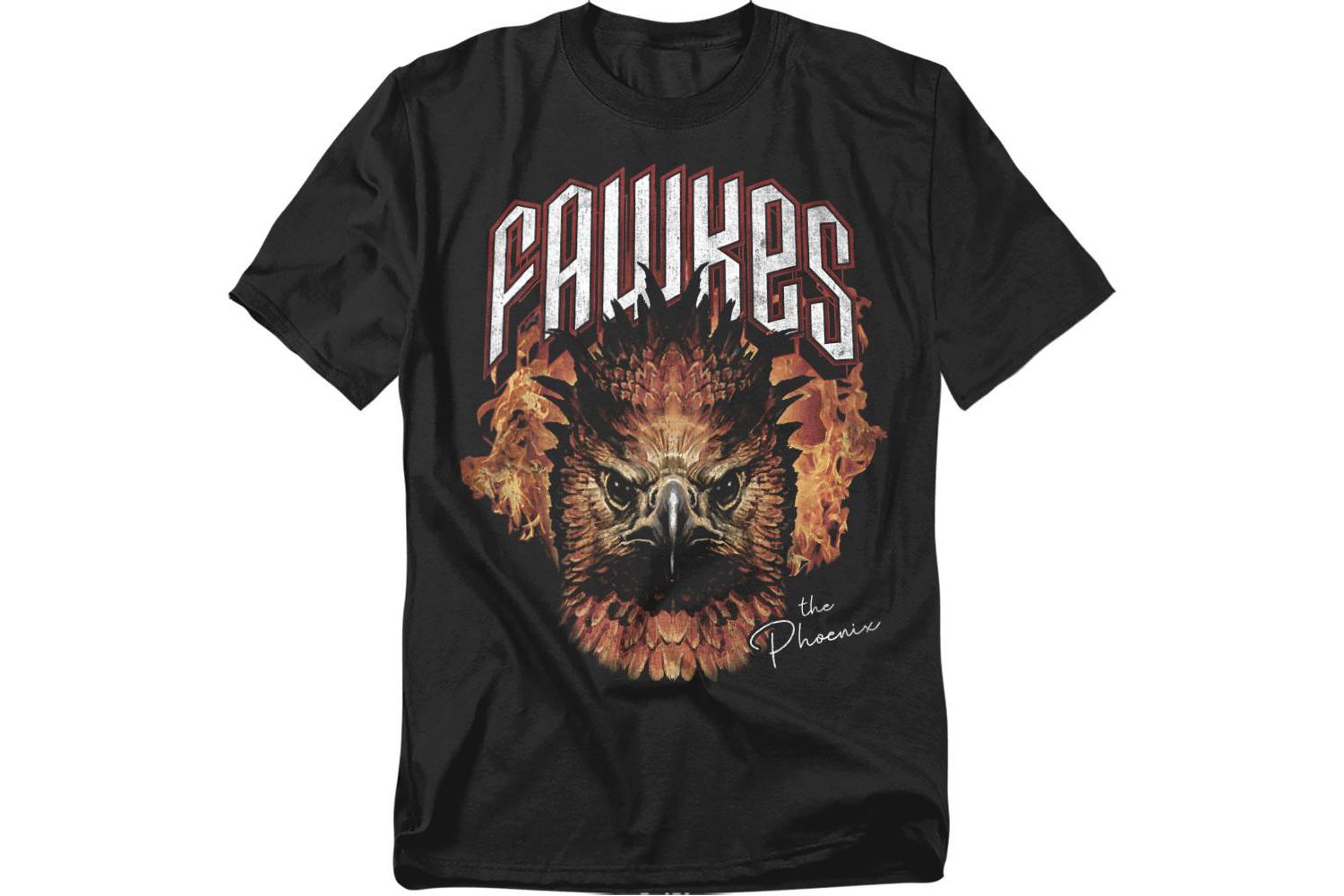 Big & Tall Fawkes The Phoenix Flames T-Shirt