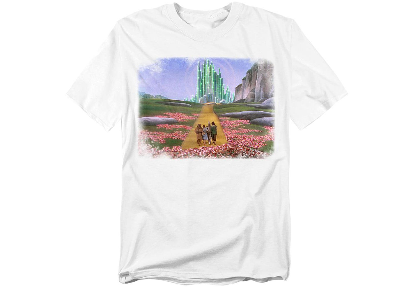 Мужская футболка Wizard Of Oz We're Off To See The Wizard, цвет: Белый — фото 1