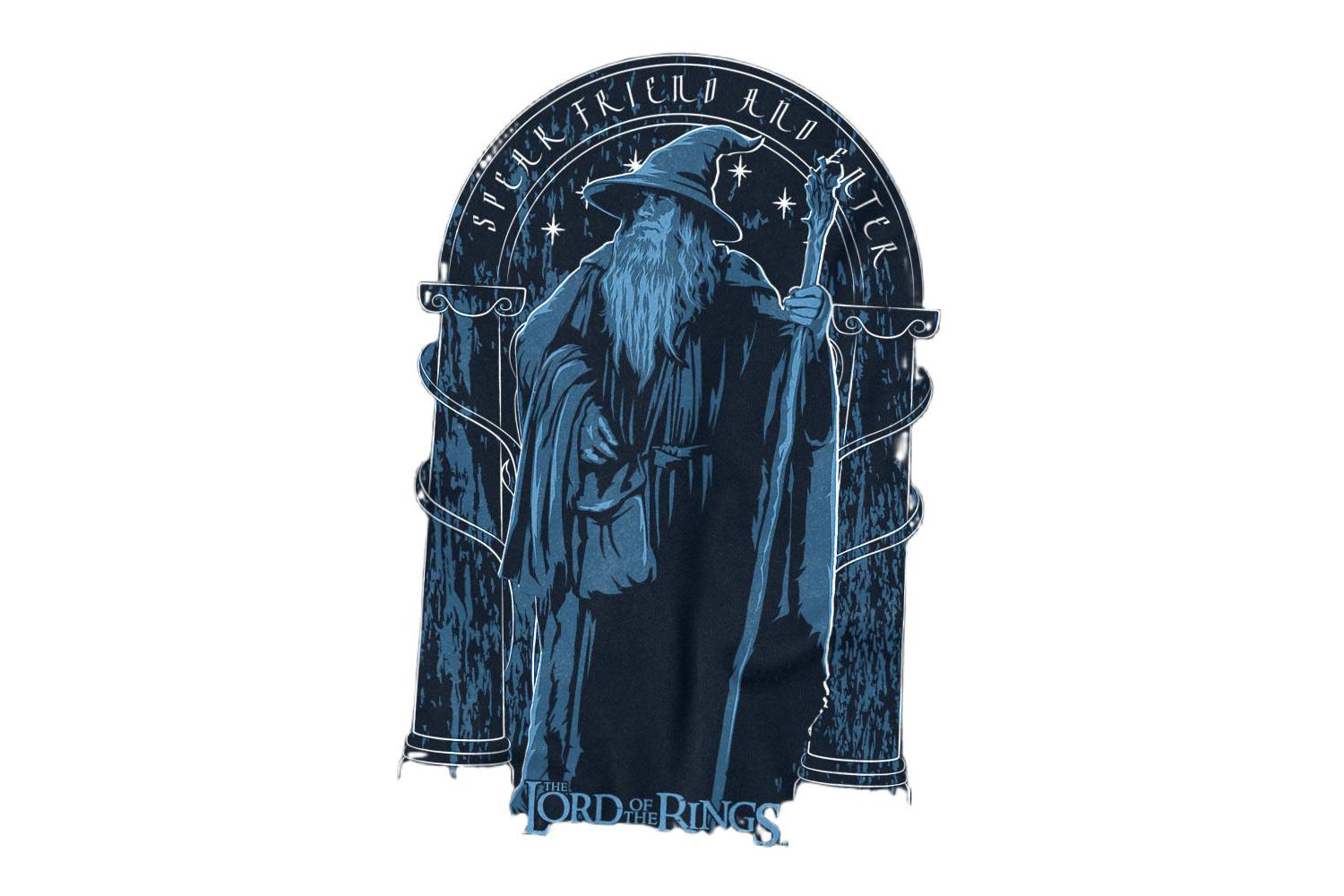 Men's Gandalf Doors Of Moria T-Shirt