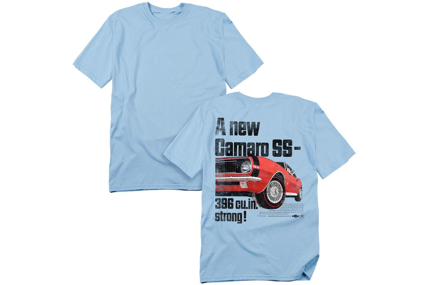 Men's Chevrolet Camaro Ss Back T-Shirt