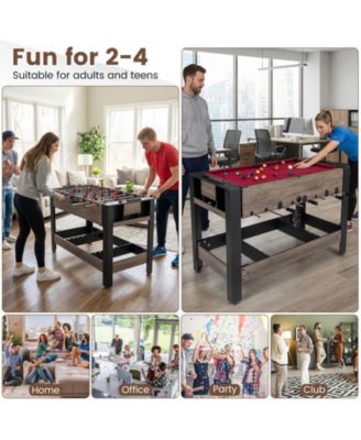 49" Combo Game Table with Pool Billiards