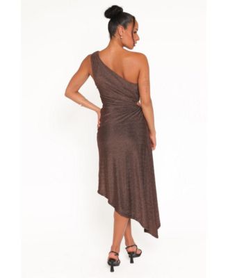 Women's Emma One Shoulder Midi Dress