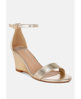 Rag and Co Womens Volora Dressy Wedge Heel Sandals