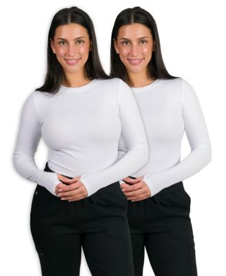 Women's 2-Pack MG-Glide Ribbed Underscrub