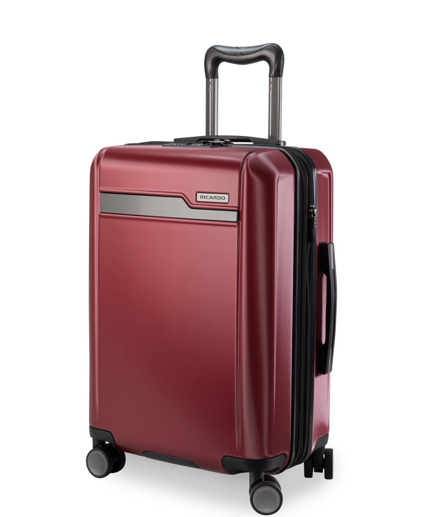 Чемодан Ricardo Palm Springs Collection Carry-On Spinner, цвет: Малиновый красный — фото 2