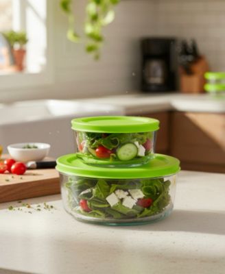 Kitchen 10-Pc. Glass Food Storage Set