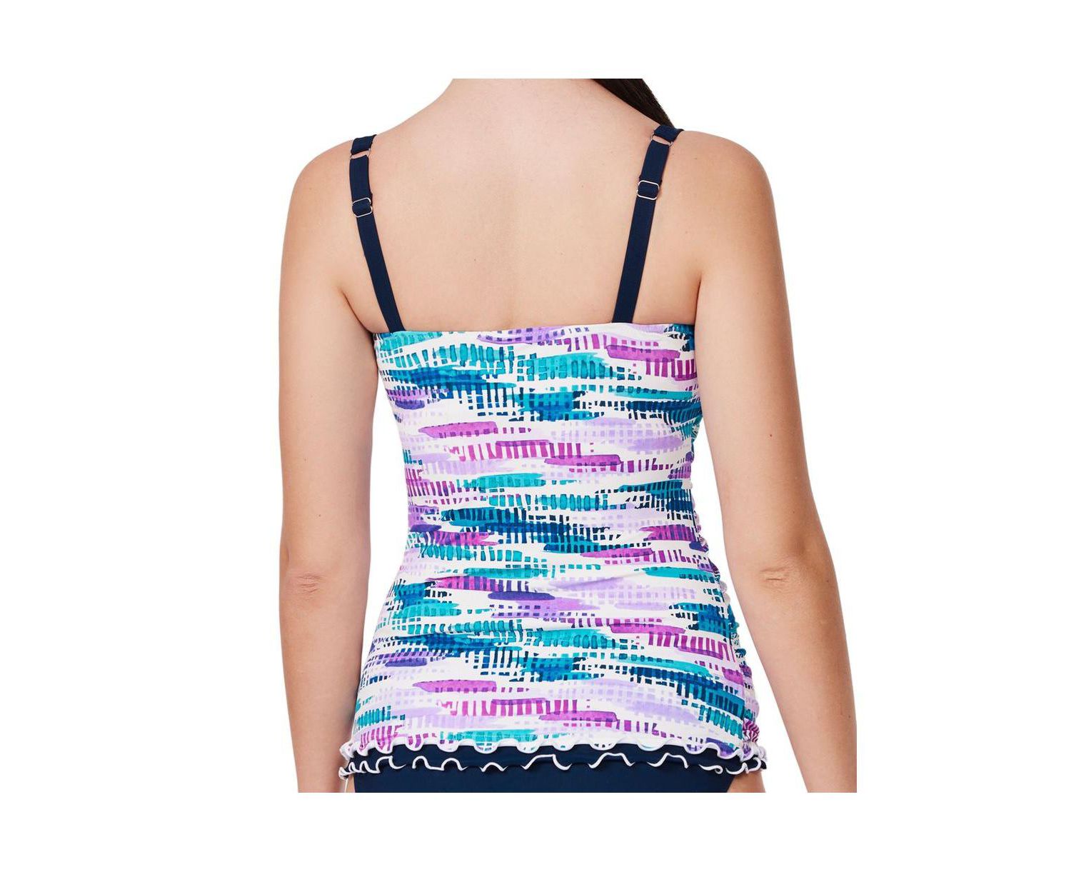 Women's Gottex Canva Tricolore E-Cup Tankini Top