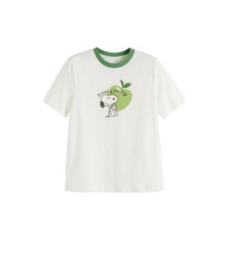 Women's Snoopy Apple T-Shirt