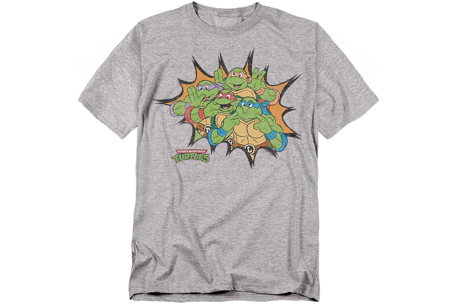 Men's Funny Face Turtles T-Shirt