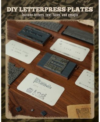 Printing Press Wooden Puzzle, 3D Puzzles for Adults and Teens, Mechanical Wooden Model to Build, Toy House Warming Birthday