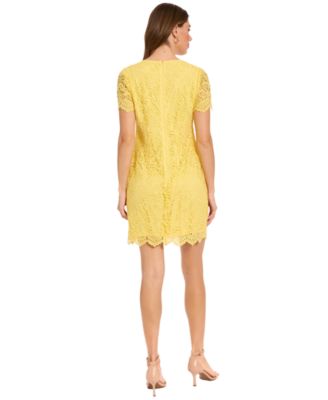 Women's Scallop Hem Crewneck Dress