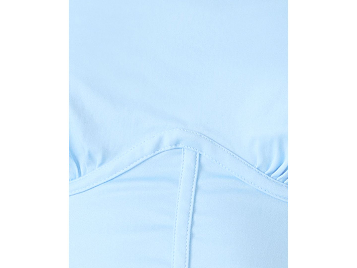 Женское платье Steve Madden Square Neck Short, цвет: Синий — фото 7