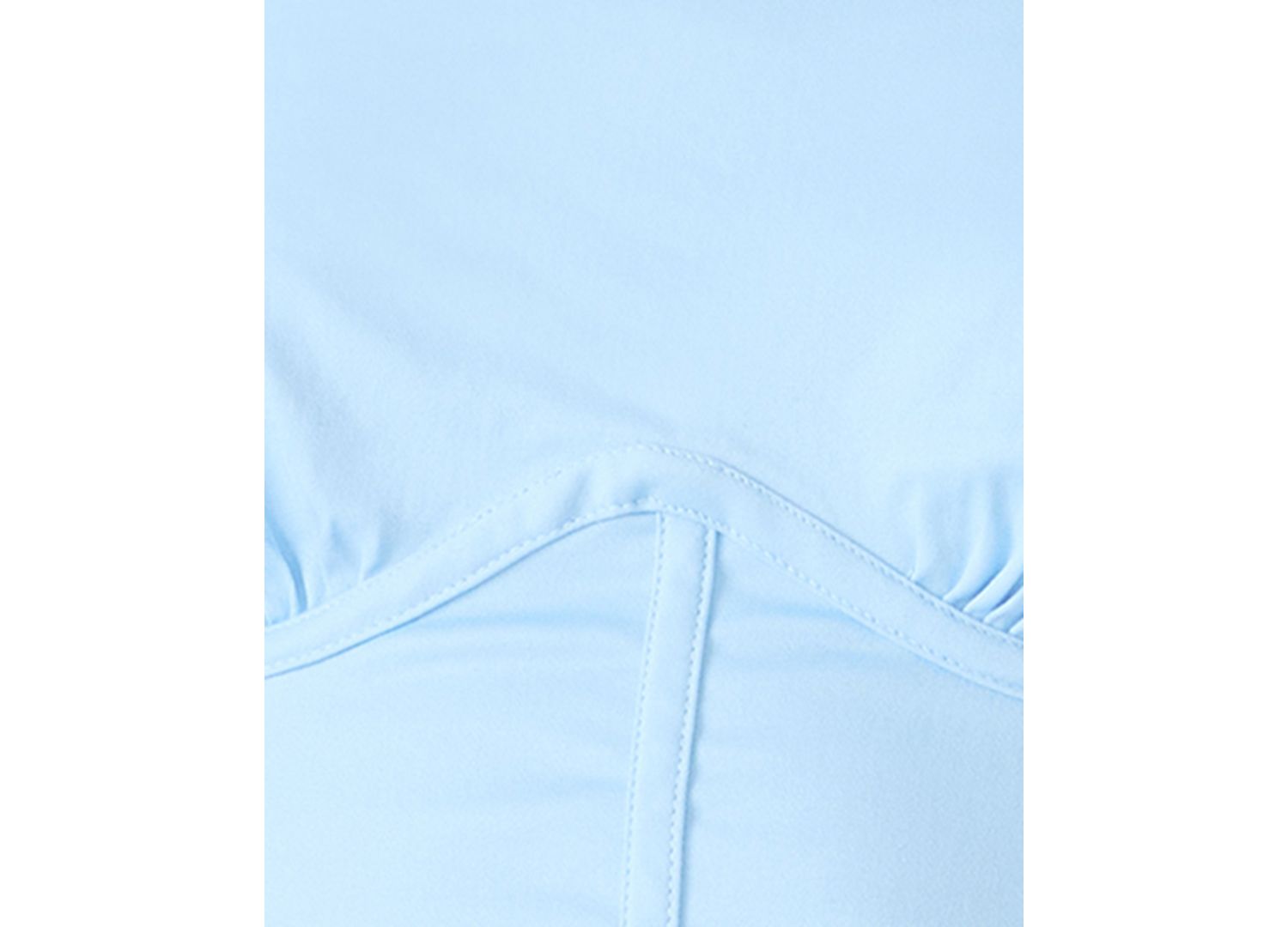 Square Neck Short Dress