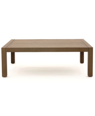 Vera 54" Aluminum Outdoor Coffee Table