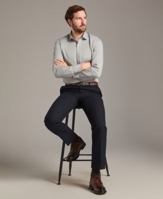 Men's Sateen Slim-Fit Dress Shirt