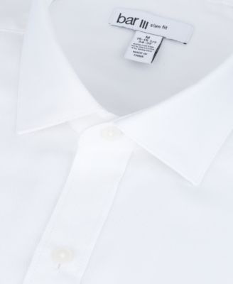Men's Diamond Dobby Spread Collar Dress Shirt