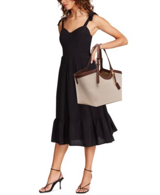 Tapered East West Medium Tote Bag