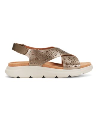 Women's Amiya Criss-Cross Lightweight Flat Sandals