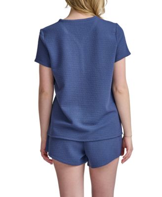 Women's 2-Piece Henley and Boxer-Set