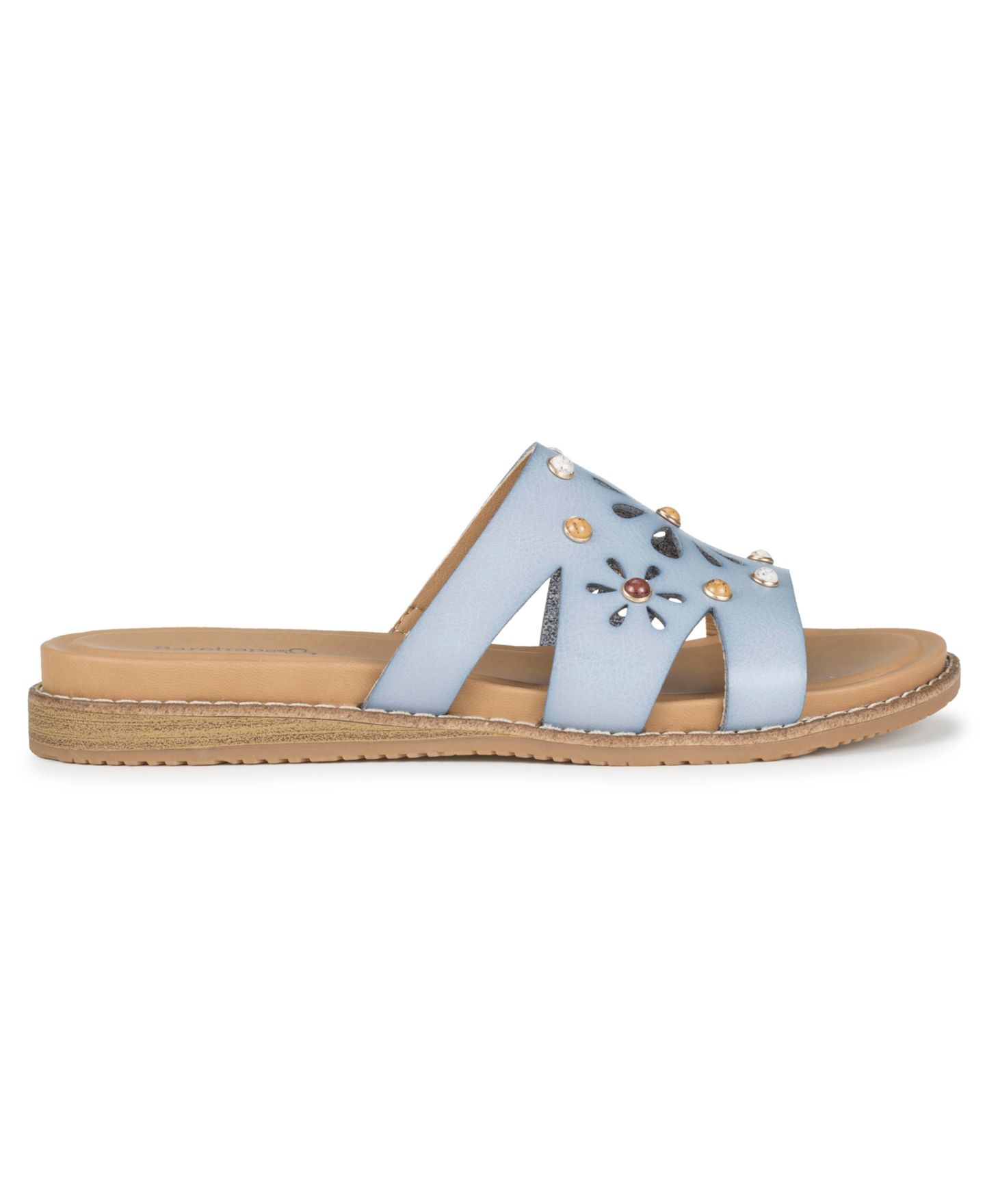 Женские сандалии Baretraps Nadina Slip-On, цвет: Синий — фото 2