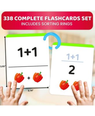 Math Flash Cards Set for Kids Ages 4-8 – Addition & Subtraction & Multiplication, Financial Literacy