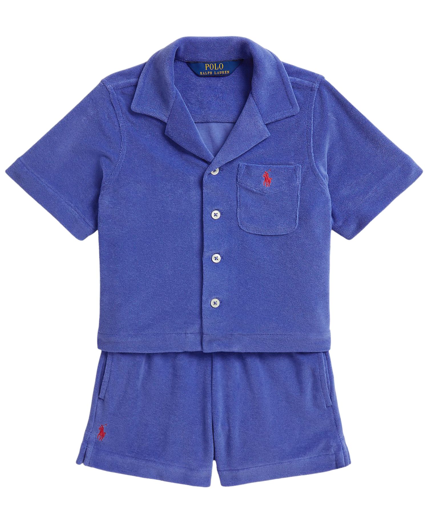 Girls' 2T-6X Terry Shirt & Short, 2-Piece Set