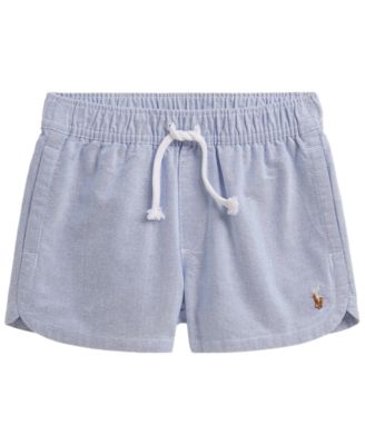 Girls' 2T-6X Cotton Oxford Pull-On Short