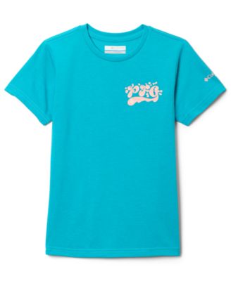 Girls' 7-16 Palm Waves Short-Sleeve T-Shirt