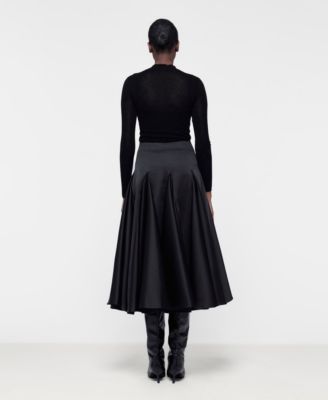 Women's Flared Godet Skirt