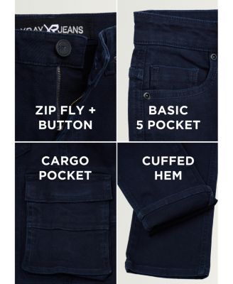 Big Boys XRAY Flex Slim Fit Cargo Pants 8-18