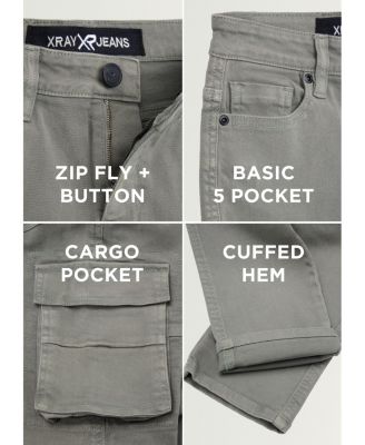 Big Boys XRAY Flex Slim Fit Cargo Pants 8-18