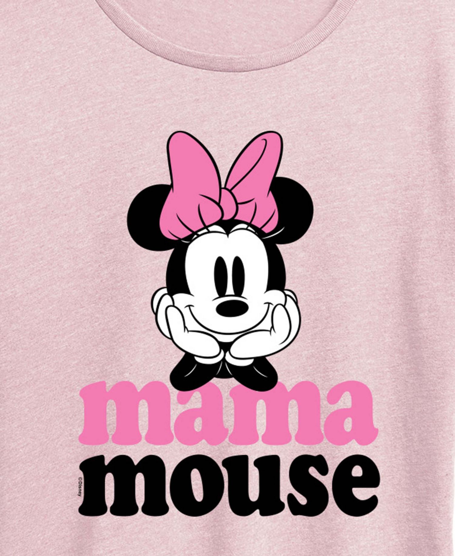 Plus Size Disney Mama Mouse Minnie Short-Sleeve Graphic T-Shirt