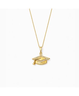 Limitless Graduation Cap Pendant Necklace