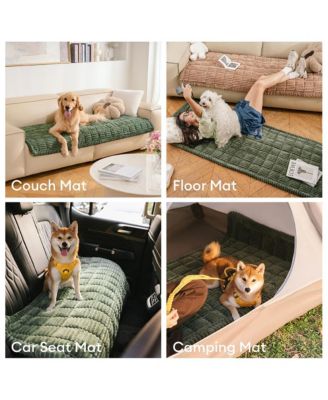 Soft Flannel Breathable Sofa Seat Pad