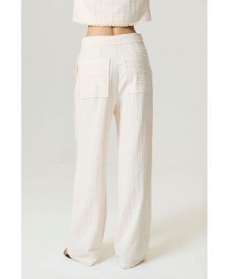 Women's Ruffle Trim Detailed Pants