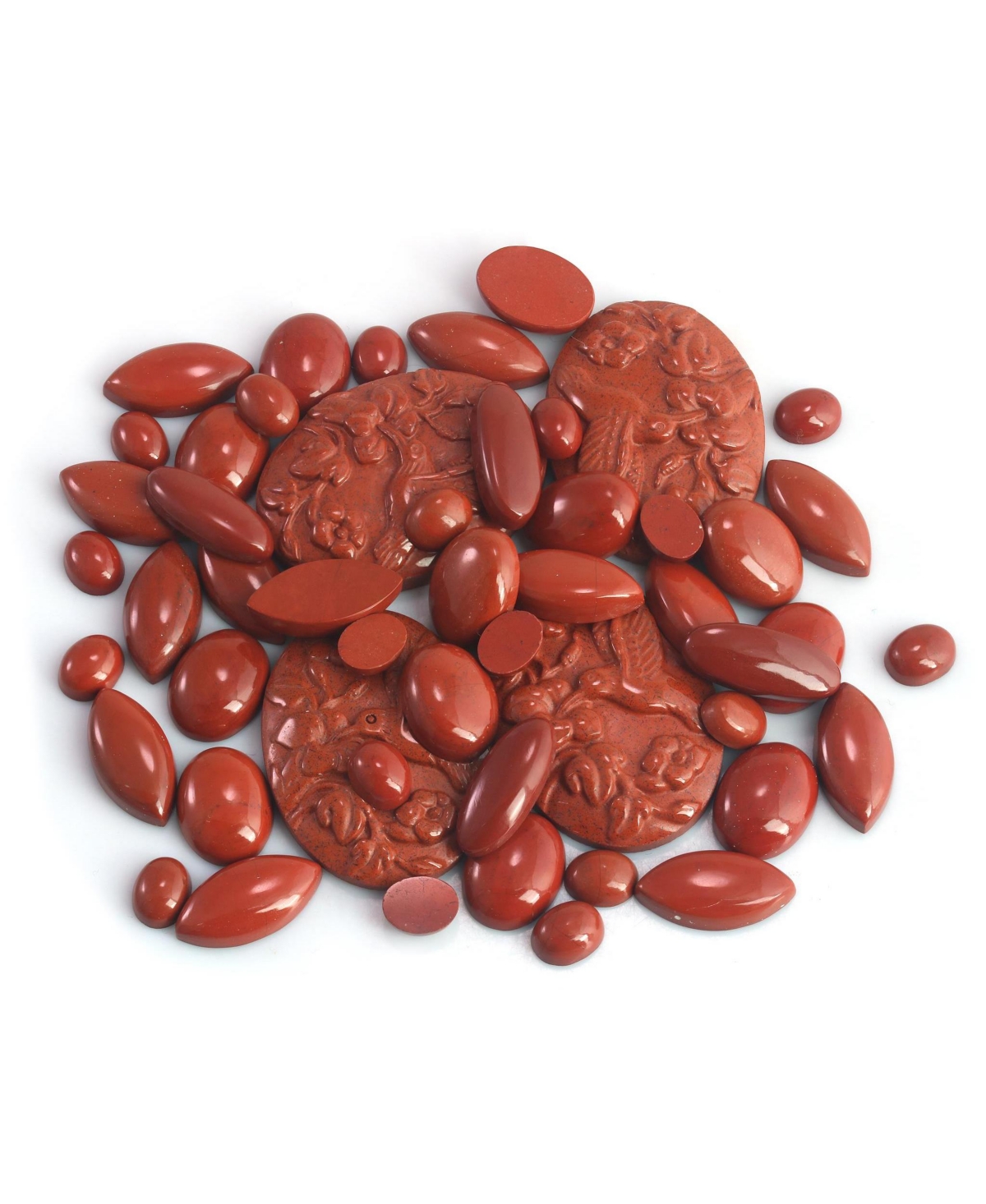 American West Jewelry Sterling Silver Red Jasper Fritz Casuse Arrowhead Pendant Enhancer