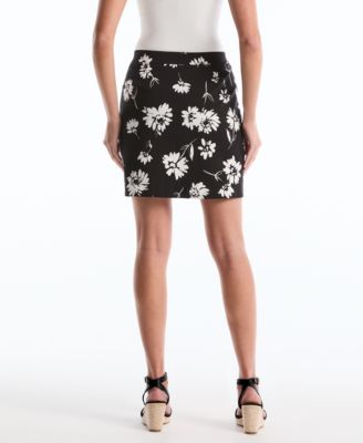 Petite Daisy Print Skort