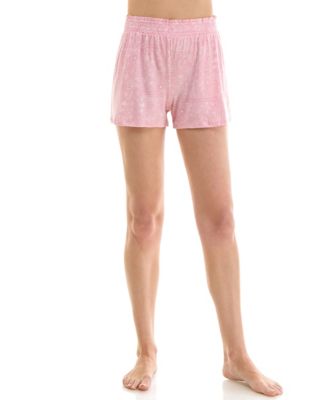Women's Faux Smocked Pajama Shorts, 2-Pack